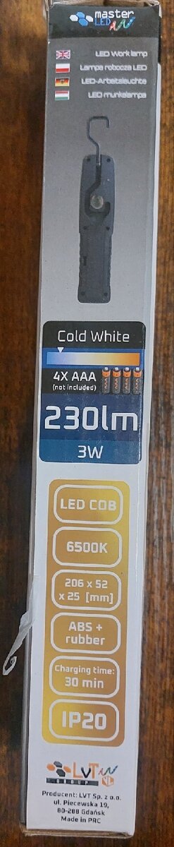 LED Svítilna ,,Master LED,, - 2