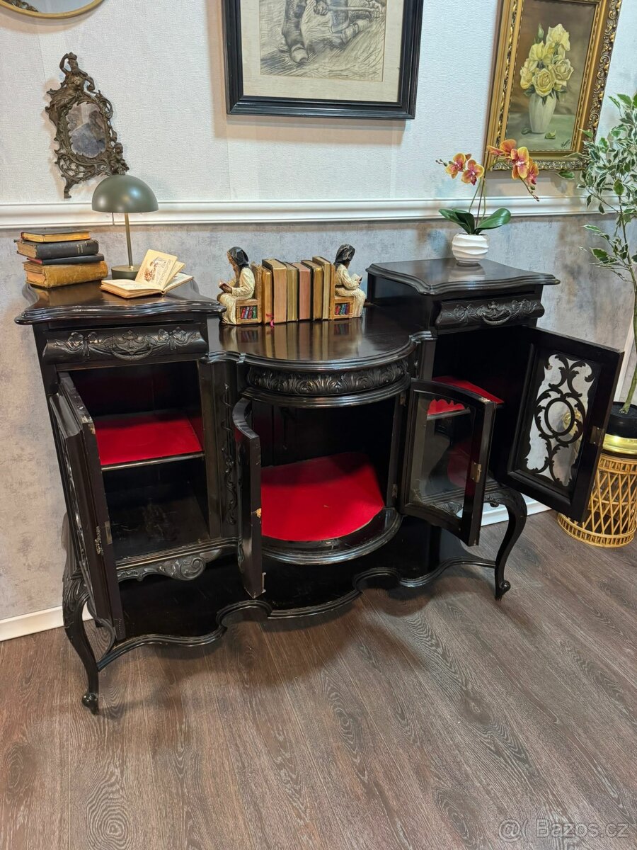 Viktoriánská komoda / kabinet (141032) - 2