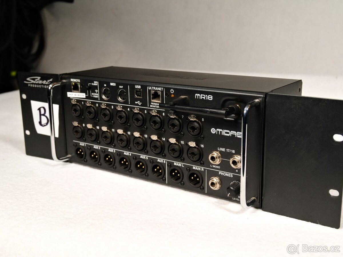 Midas MR18 – digitální stagebox / mixpult - 2