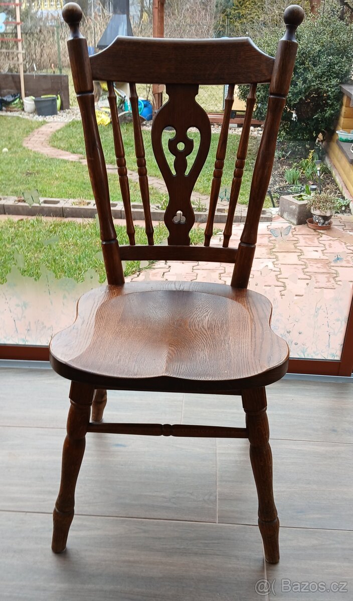 4 x dubove bytelne zidle - 2