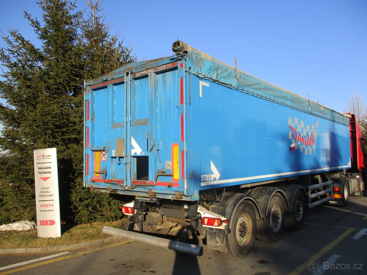 23010 sklápěcí návěs Stas S300CX 49m3 - 2
