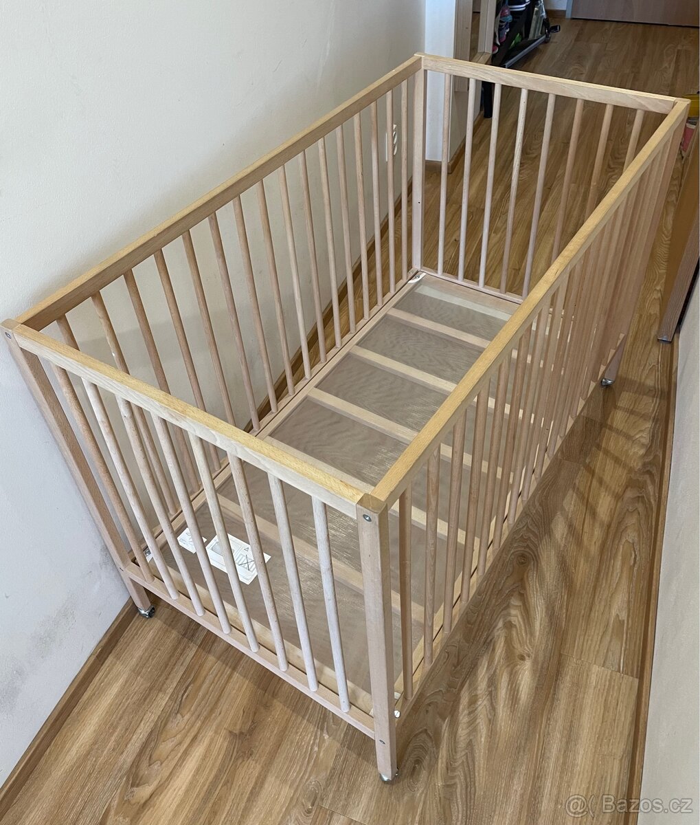 Dětská postýlka IKEA + matrace - 2