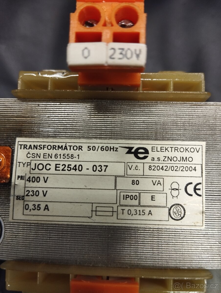Transformátor/trafo - 2