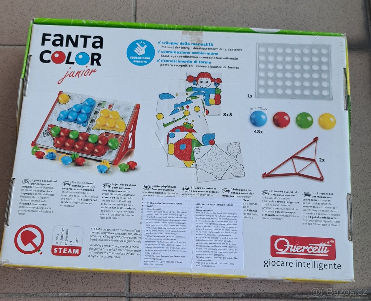 Vkládačka / mozaika Fantacolor - 2