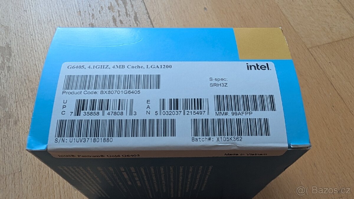 Procesor Intel Pentium Gold G6405, socket 1200 - 2
