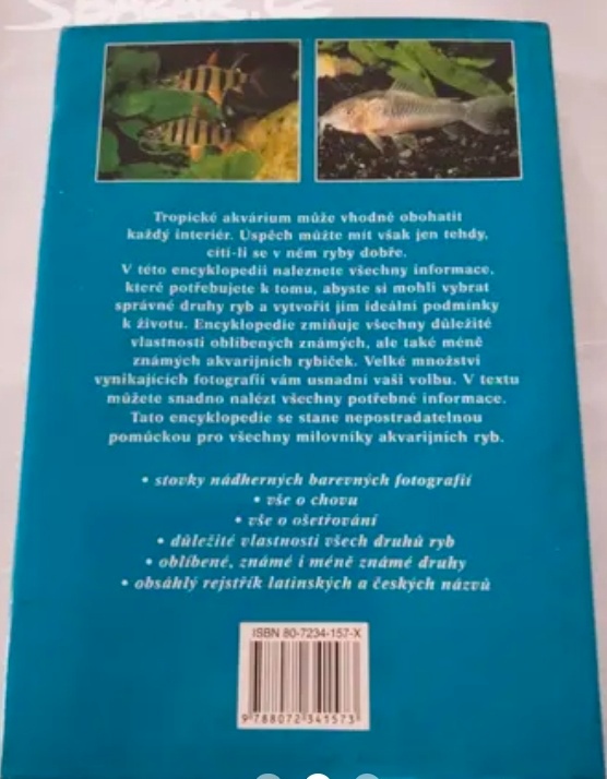 Kniha encyklopedie akvarijních ryb - 2