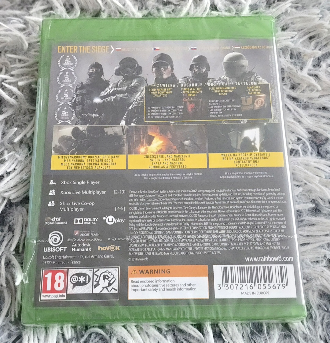 NOVÁ hra na Xbox One Rainbow Six Siege Advanced Edition - 2