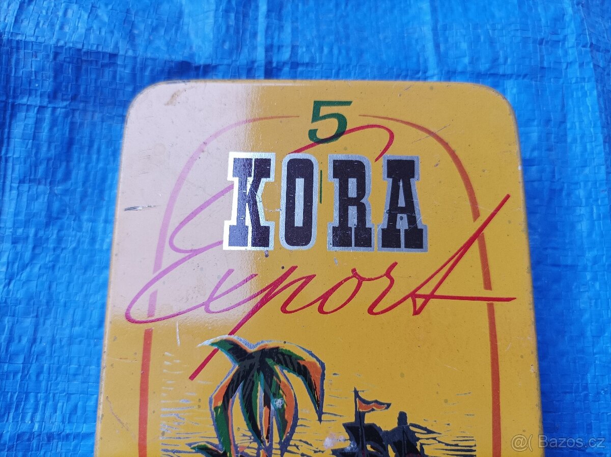 Plechová krabička Kora Export - 2