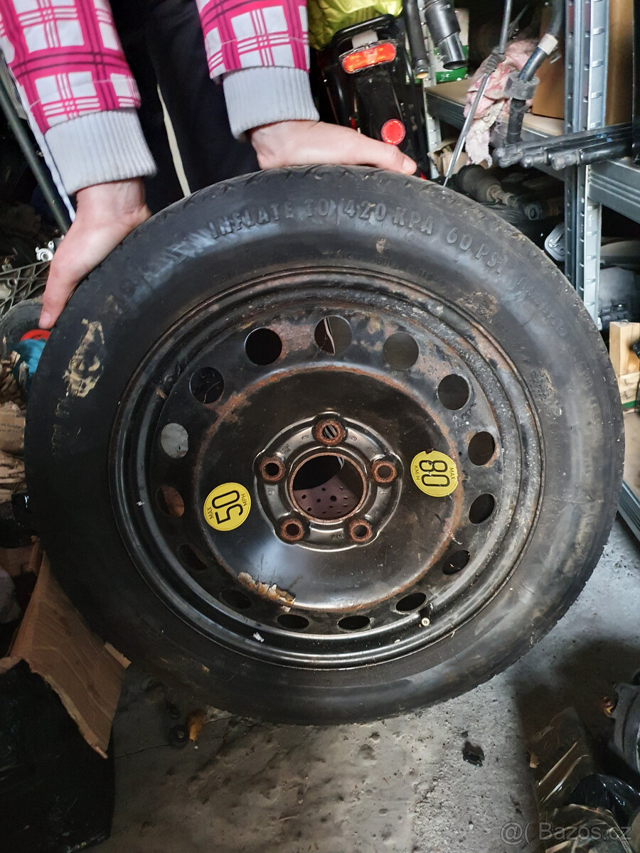 Náhradní kolo / dojezdová rezerva BMW E60 E61 a další - 2