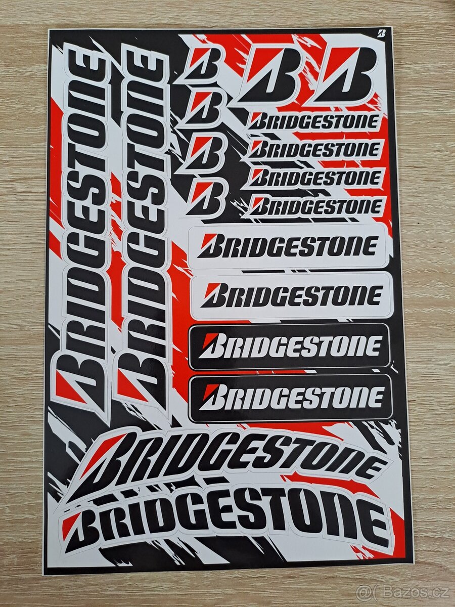Sada samolepek Suzuki, Bridgestone - 2