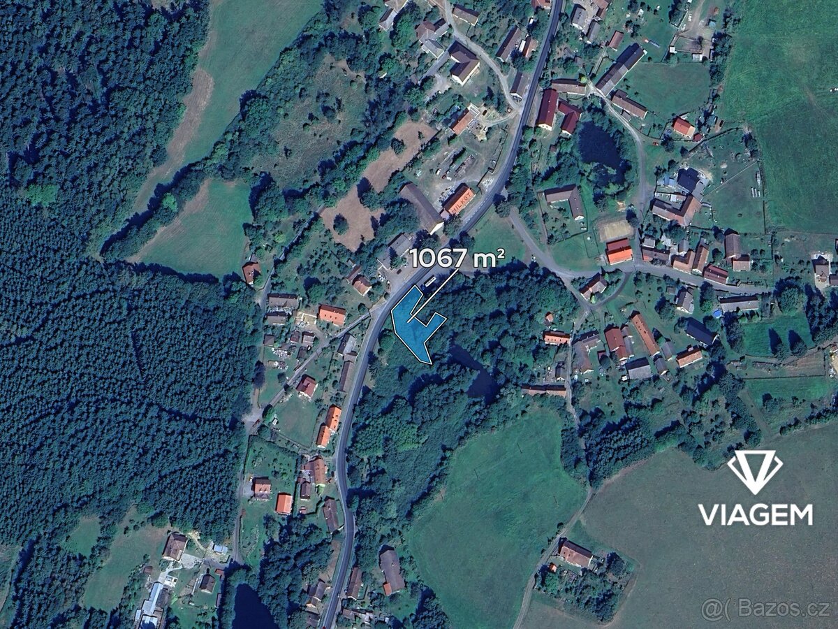 Zahrada 1 067 m² - 2