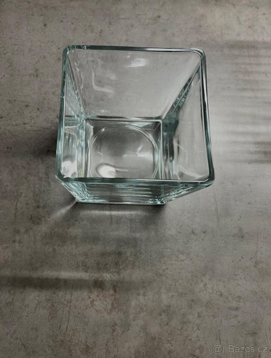 hranata vaza svicen cube vase westwing organizer stojan - 2