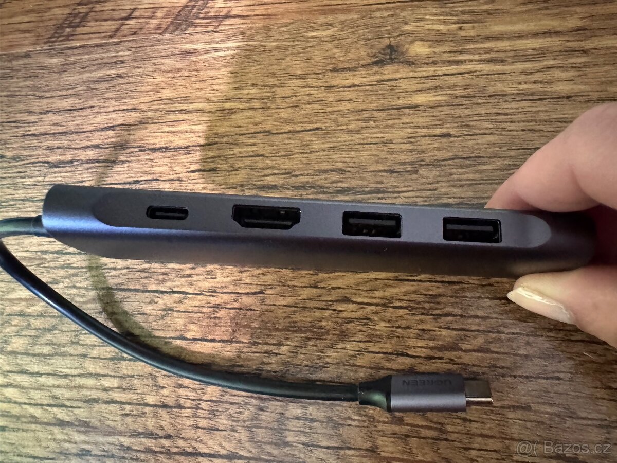 USB Hub Ugreen USB-A USB-C HDMI 4K 60Hz SD čtečka - 2
