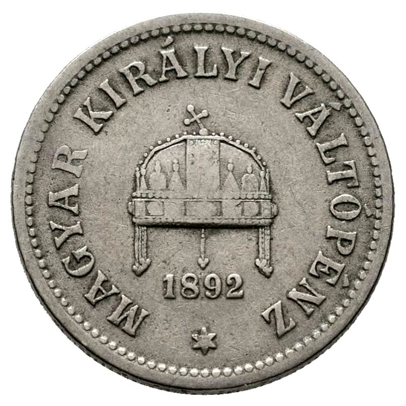 Stará mince František Josef I. Uhersko - 2