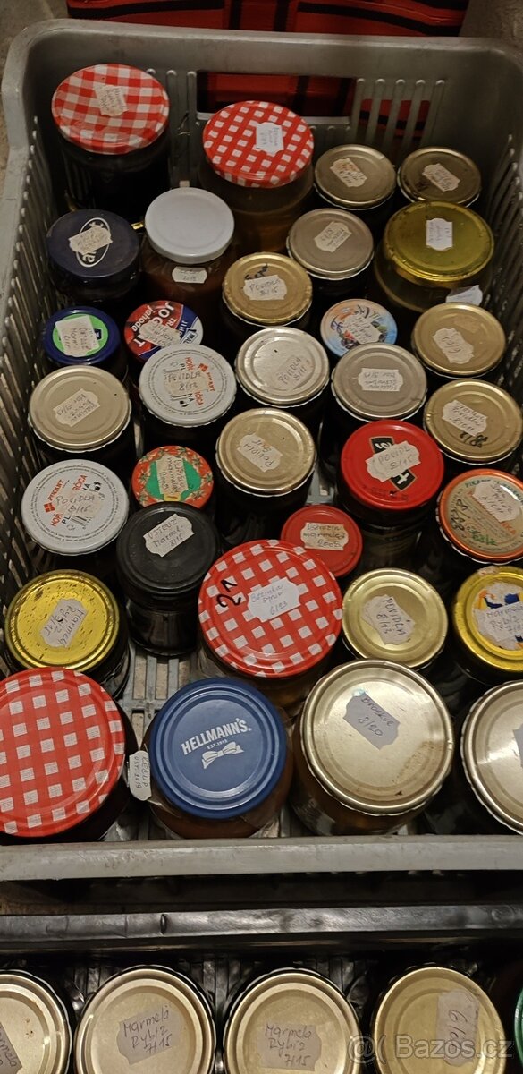 Prodám zavařeniny – kompoty a marmelády (rybíz, meruňka, bro - 2