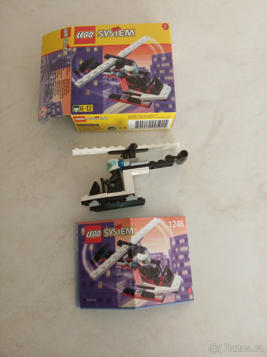 LEGO SYSTÉM (City) mini helikoptéra 1246 - 2