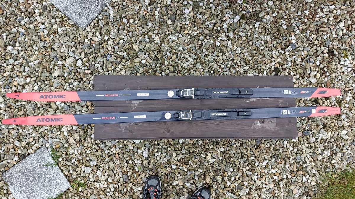 Běžky Atomic Redster C7 skin classic + boty Salomon - 2