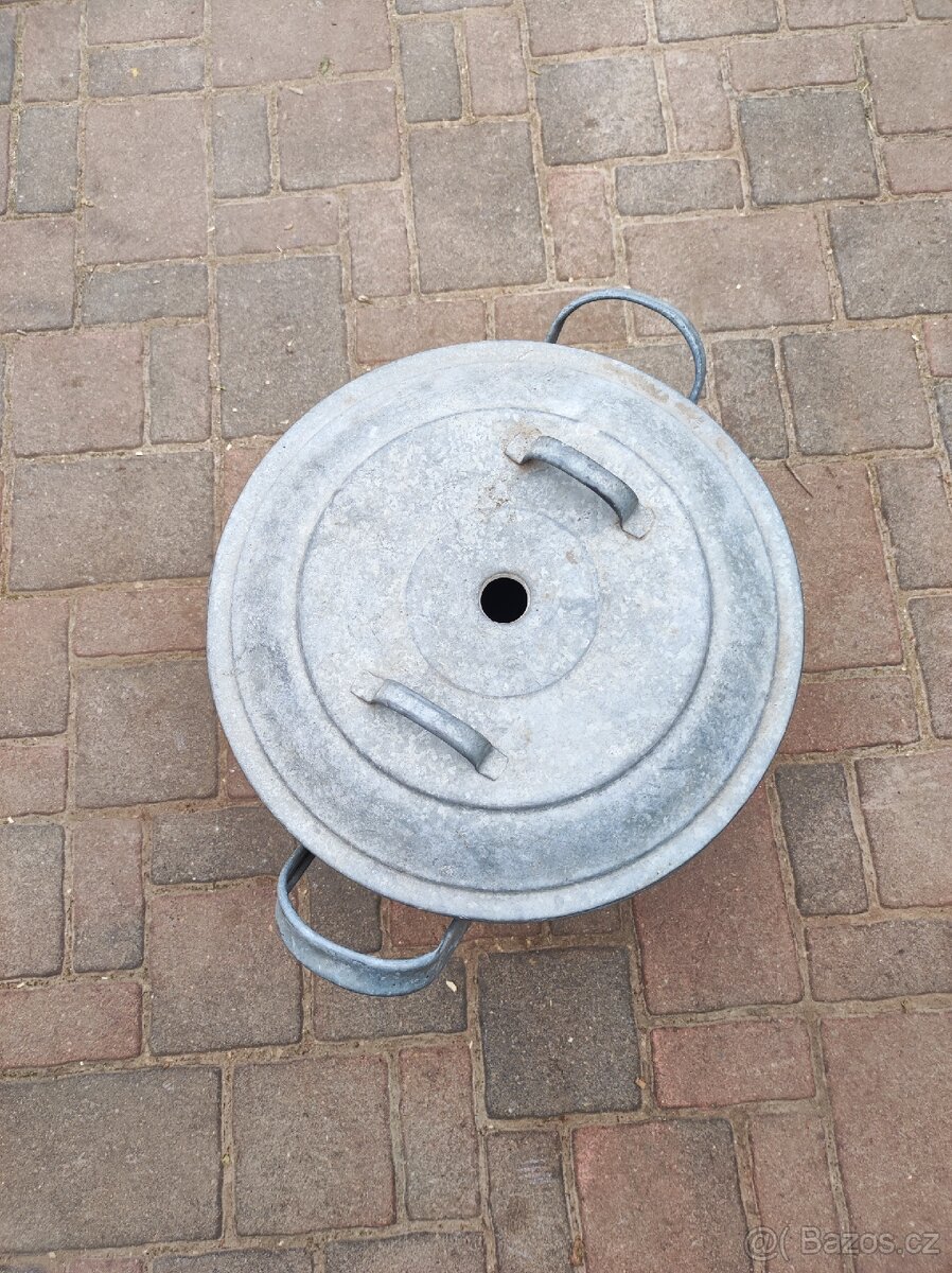 Pozinkovaný zavařovací hrnec - 2