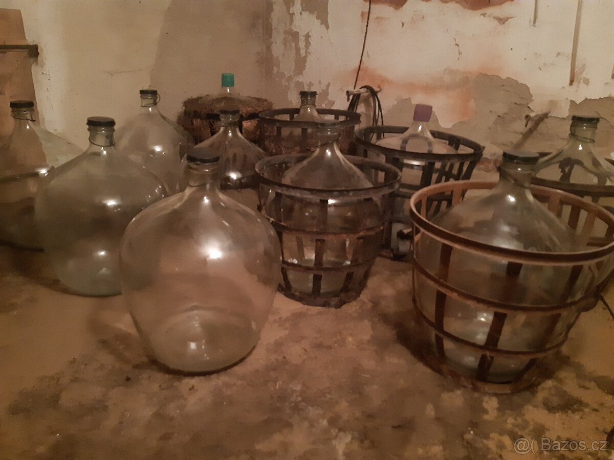 Klasický demižon 50 L a 25 L - 2