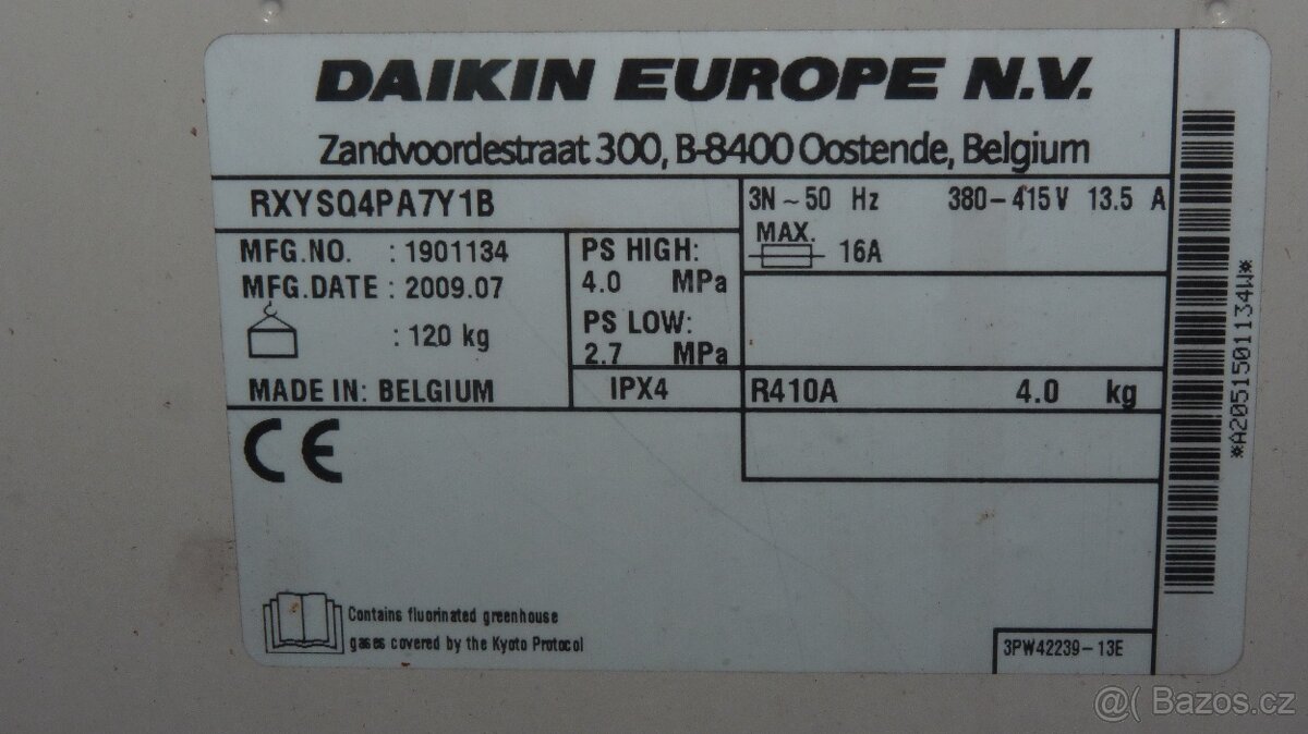 Tepelné čerpadlo, klimatizace Daikin - 2