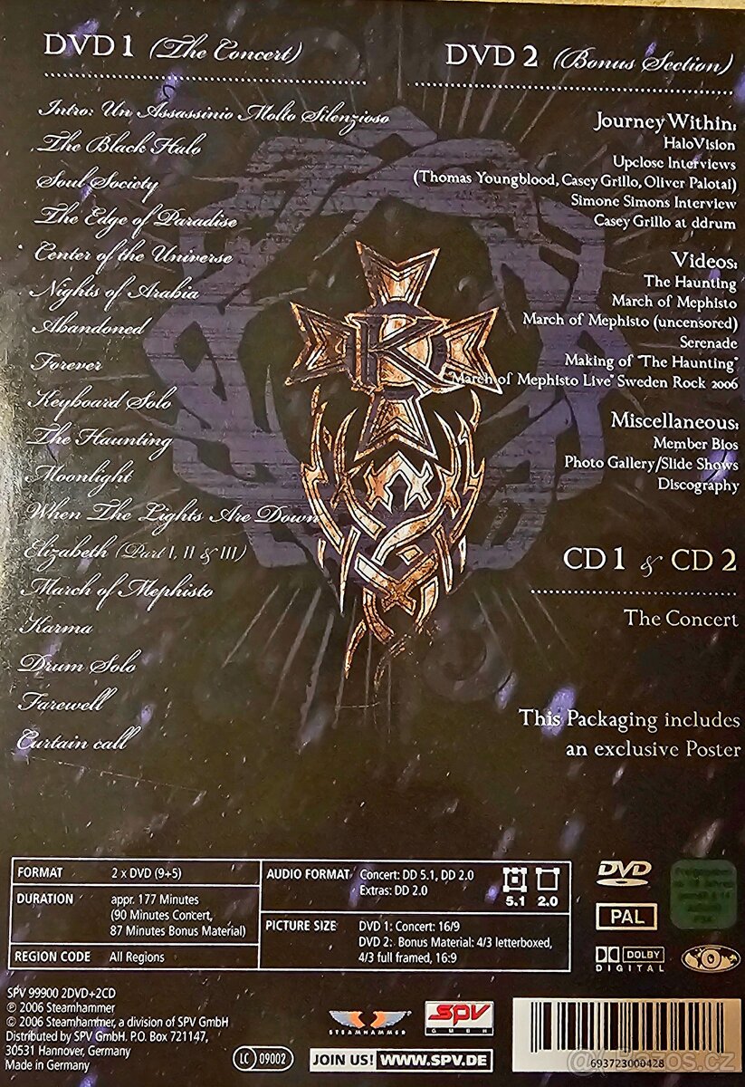 KAMELOT - One Cold Winter's Night. - 2