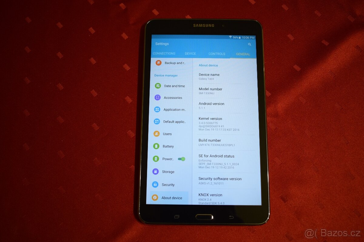 Tablet Samsung Galaxy Tab4 SM-T330NU - 2