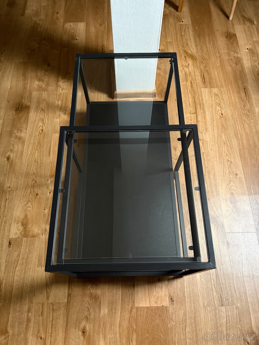 Konferenční stolek prosklený IKEA - 2