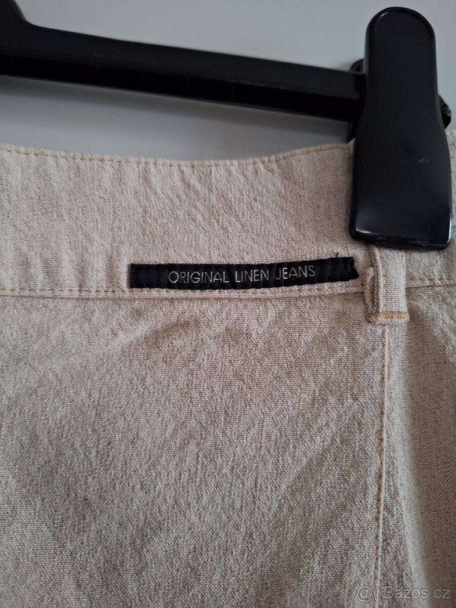 Sukně lněná sukně vel. 48 - 2