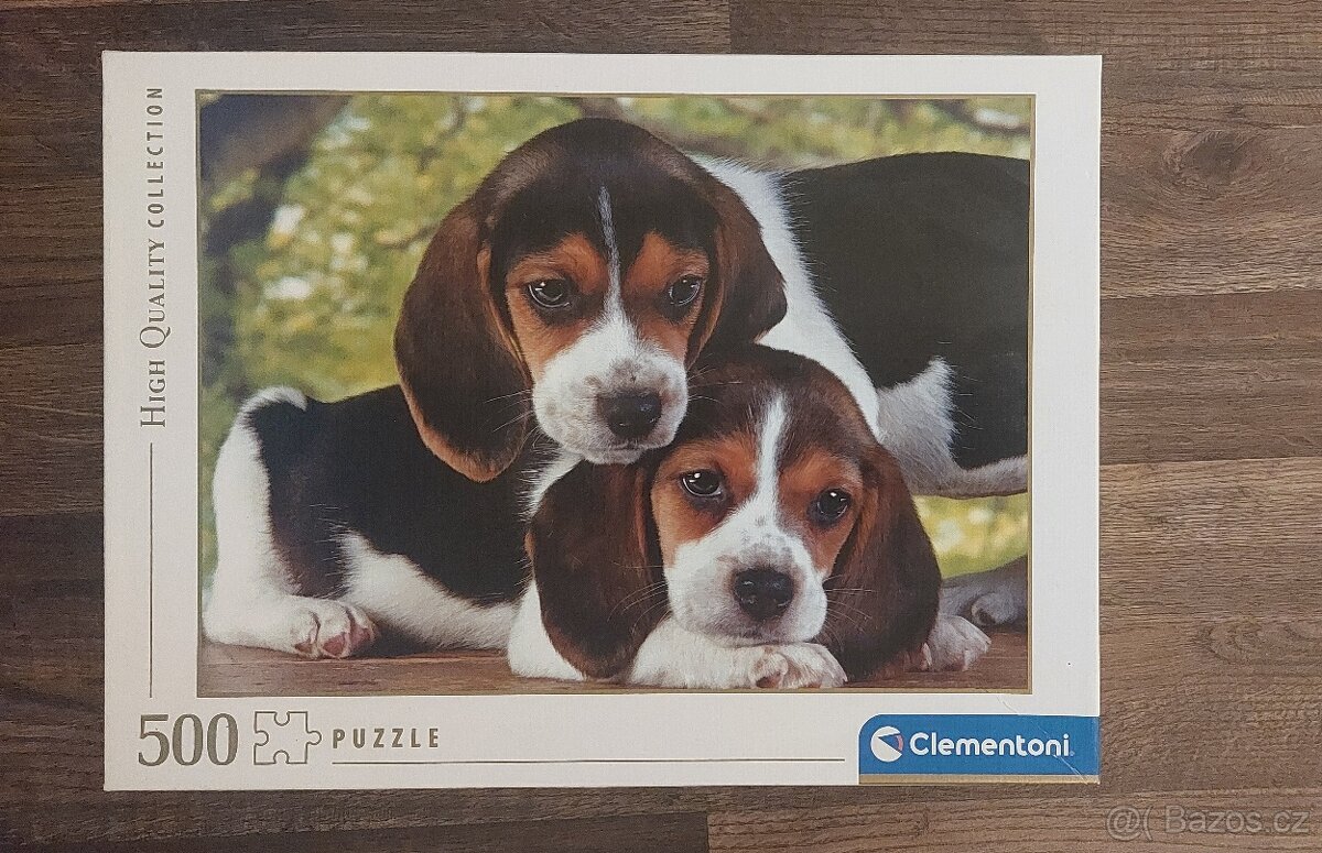 Puzzle pes 500 dílků - 2