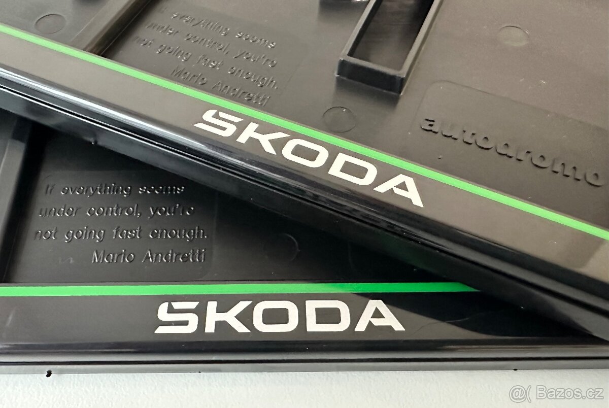 Škoda podložka pod SPZ - 2