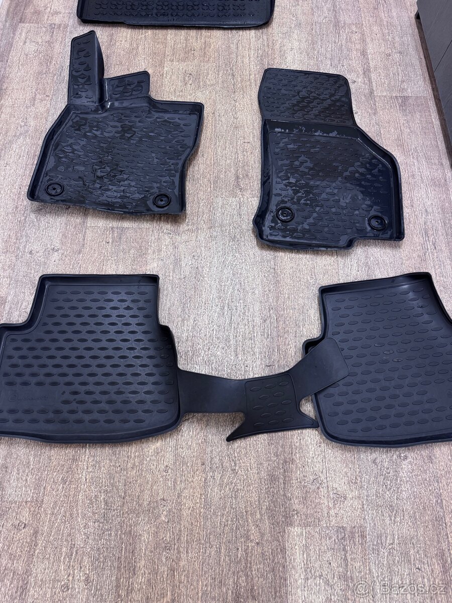 Gumové koberce Cupra Formentor + gumová vložka kufr - 2