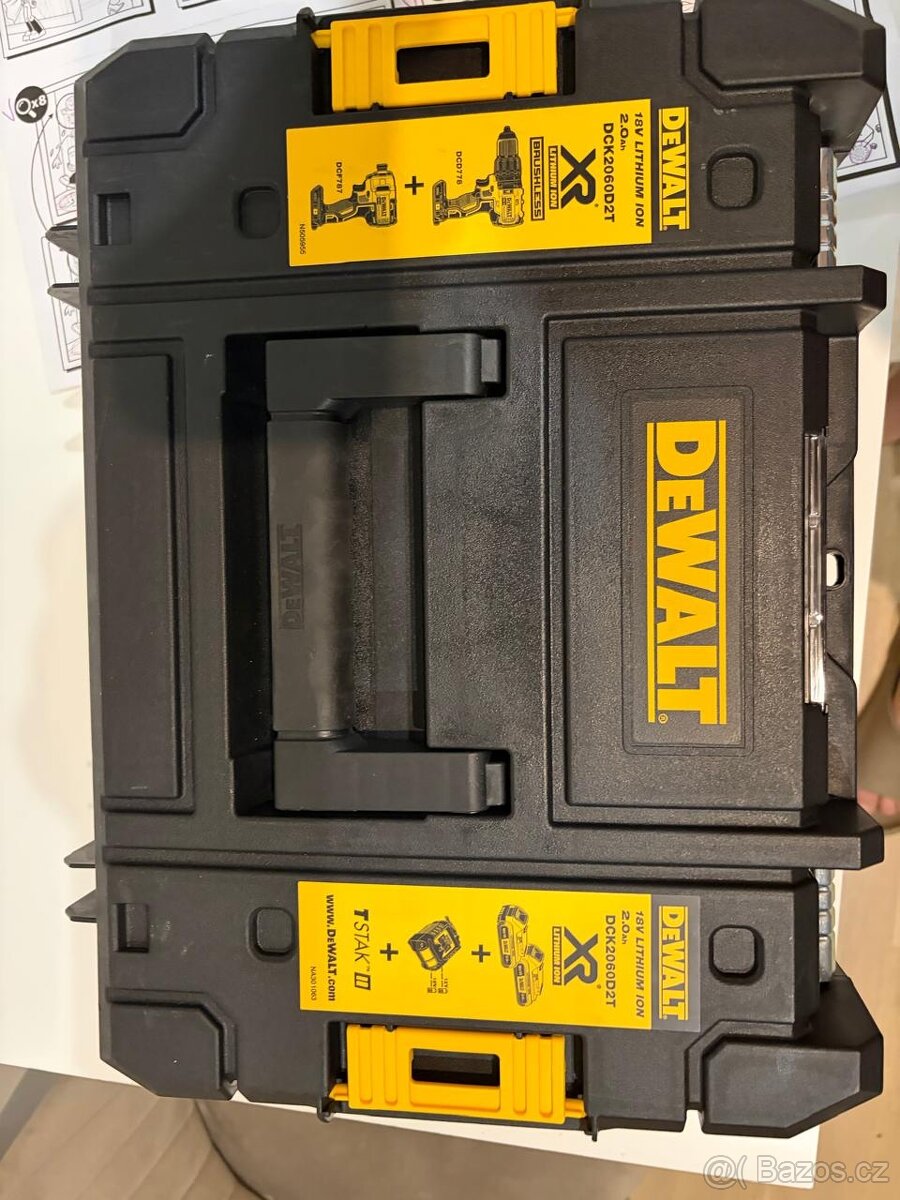Sada Aku DEWALT DCK2060D2T - 2