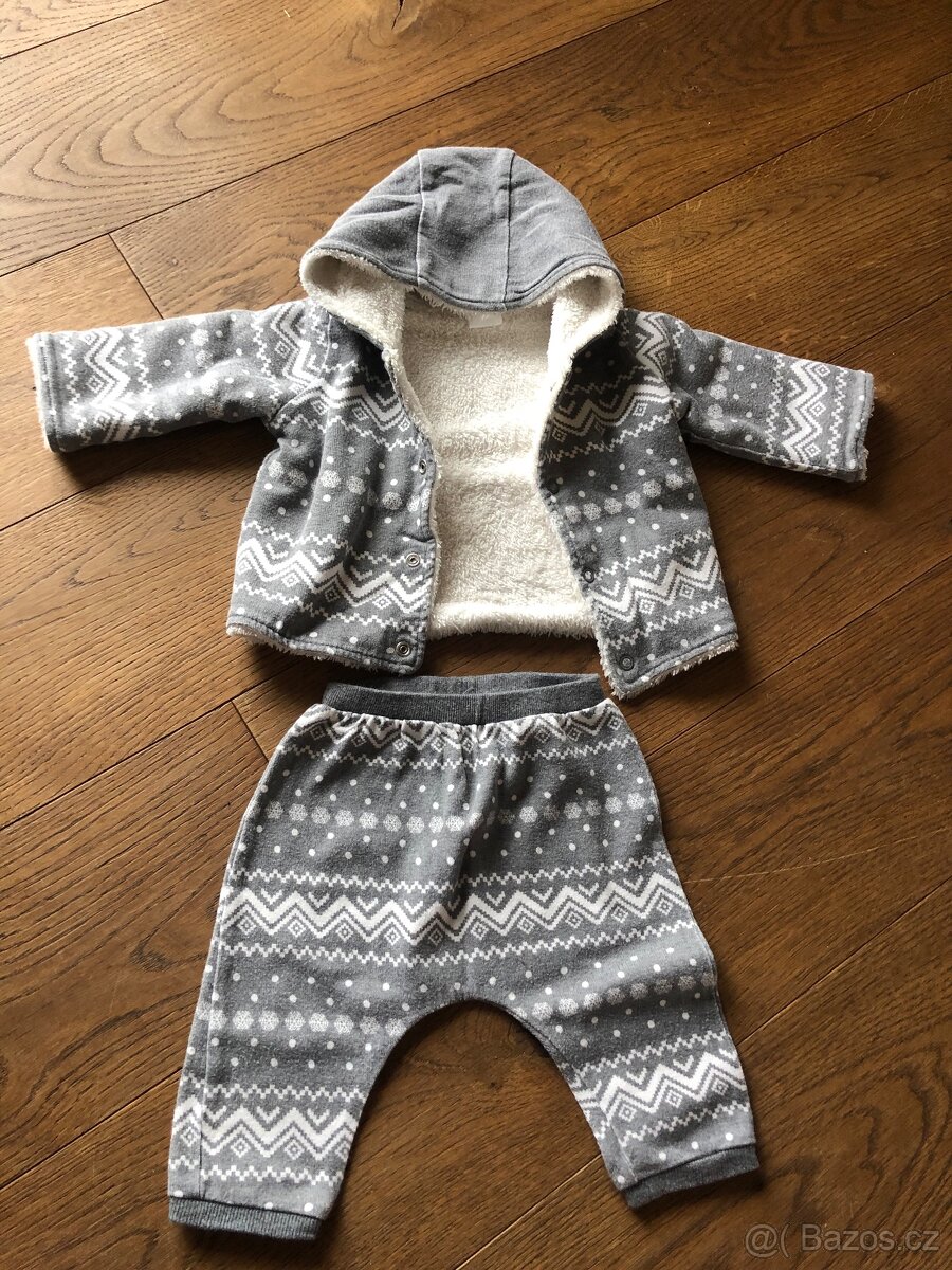 Vyteplená souprava H&M - unisex (vel. 62) - 2