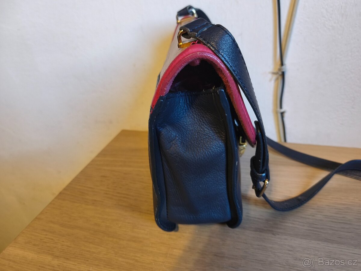 Kožená kabelka MASSIMO DUTTI - 2