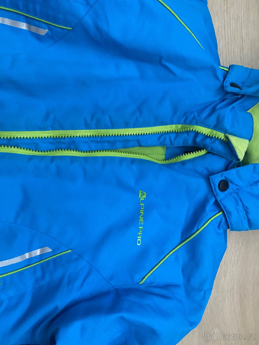 zimní bunda Alpine pro 140-146 - 2