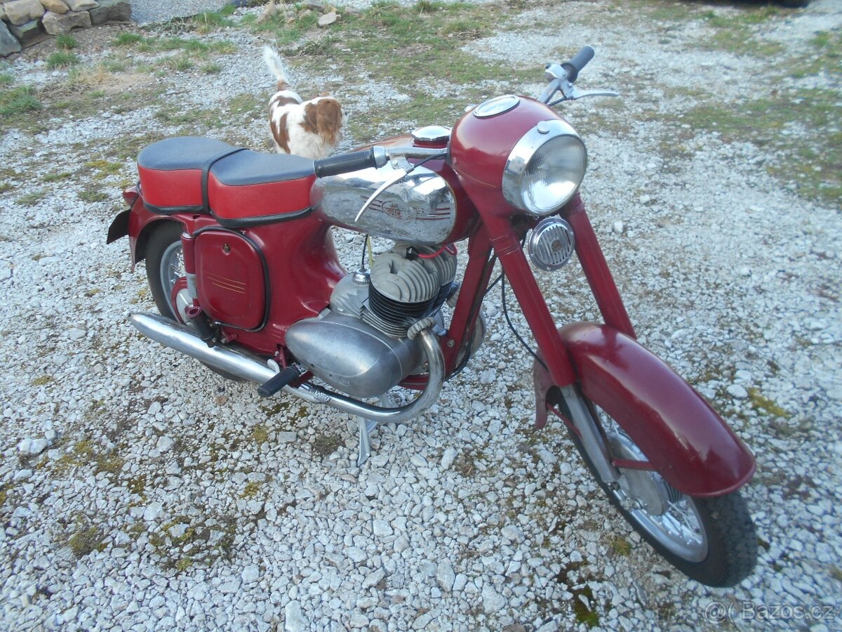 Jawa 350/354 kývačka - 2