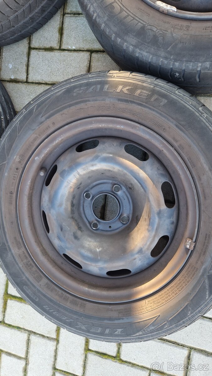 plechové disky pro pneumatiky 195/65/R15 - 2