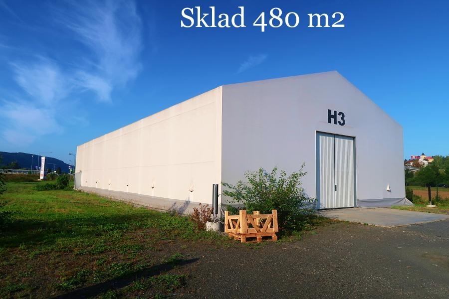 Nájem studené haly 480 m2, Exit D5, KRÁLŮV DVŮR (Beroun) - 2