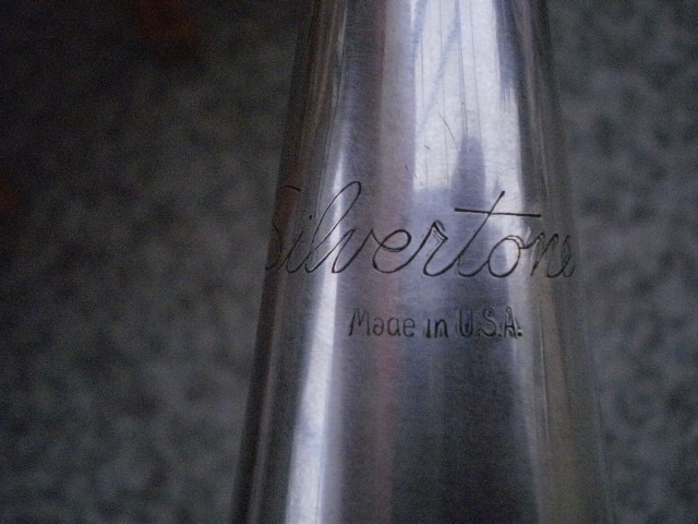 Kovový klarinet SILVERTONE - USA - 2