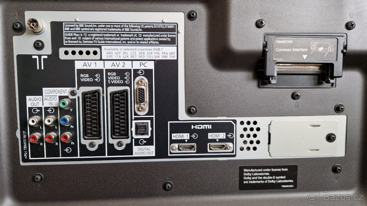 TV PANASONIC plazma TH 42PZ85EA - 2