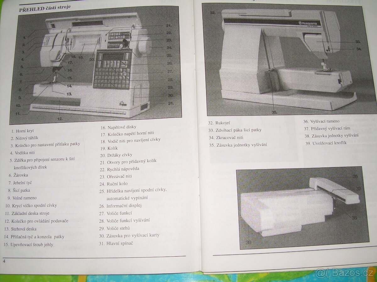 Šicí stroj Husqvarna s příslušenstvím - 2