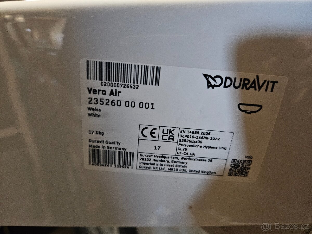 Duravit Vero air umyvadlo - 2