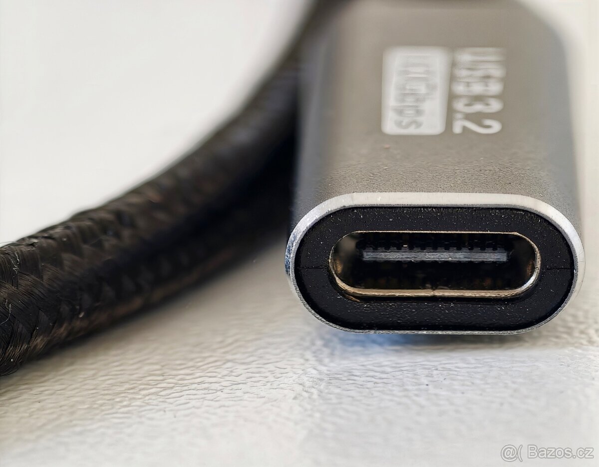USB-C/M to USB-C/F Extension Cable 1m - 2