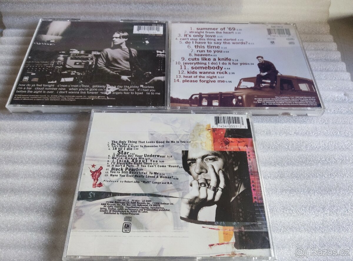 Cd - 3 x Bryan Adams - 2