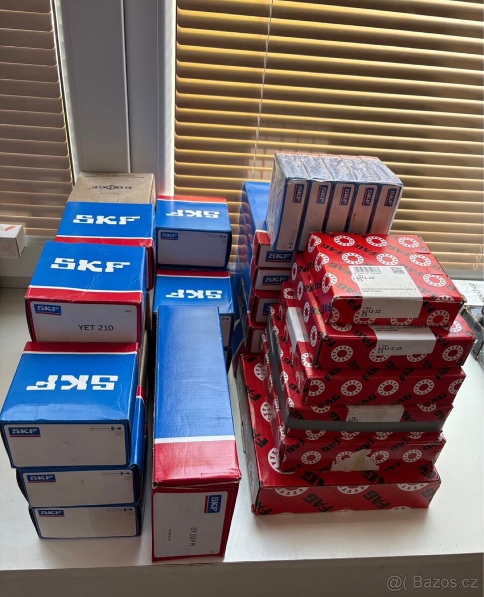 Nová Ložiska SKF FAG DODGE atd - 2