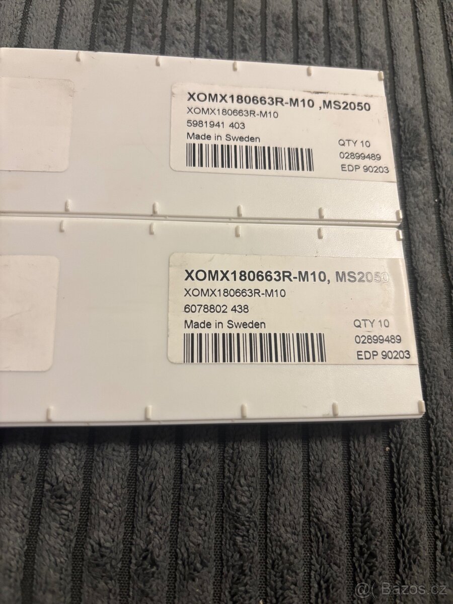 Frézovací plátky seco XOMX 18 - 2
