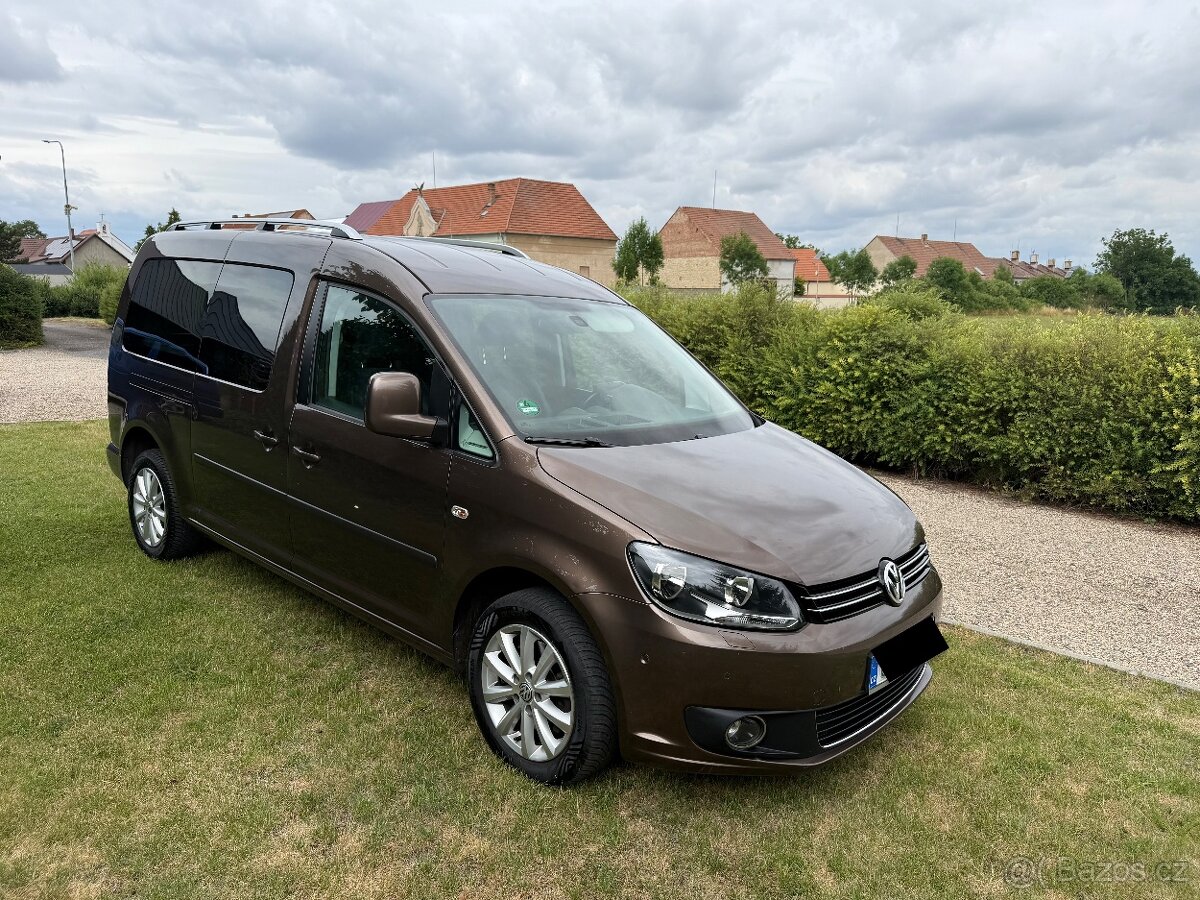 Vw Caddy Maxi 2.0tdi 7Míst,Highline,Alu,Park.Asistent - 2