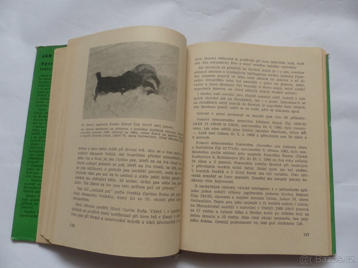 Jan Báča : Výcvik loveckých psů - 2