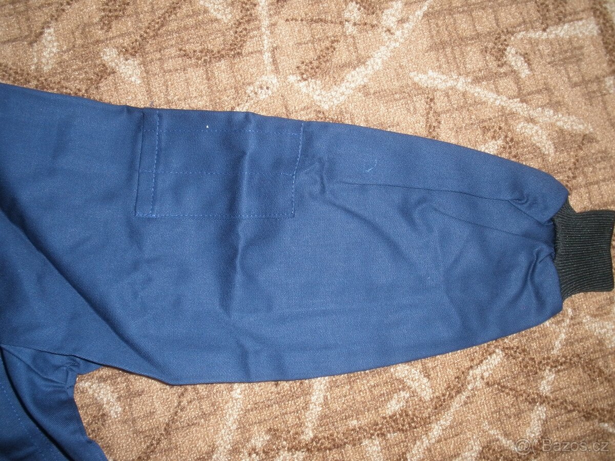 Modráková bunda nová / modrá ,vel.50 /170 / - 2
