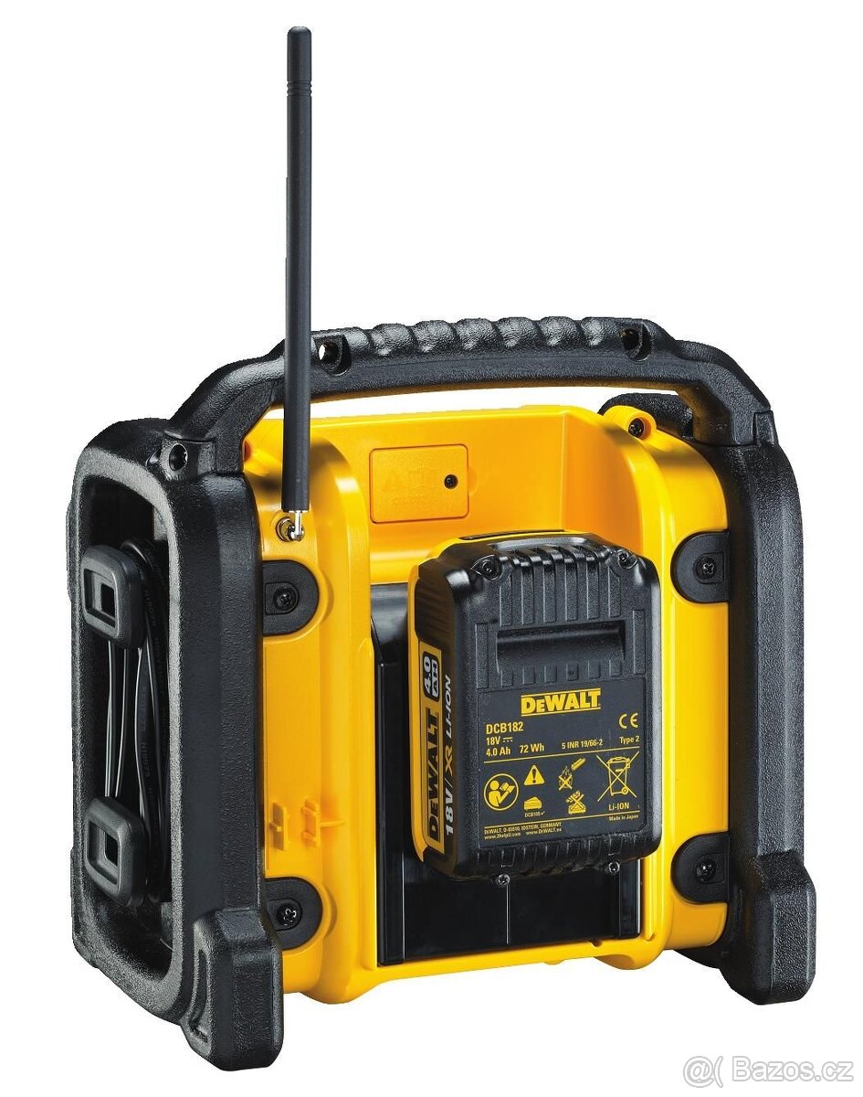 Aku. rádio XR DCR019-QW Li-Ion 10,8 18V/220V DeWalt - 2